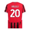 Goedkope AC Milan Kalulu 20 Kids Thuistenue 2024-25